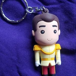 Prince Charming disney 3D figural keychain